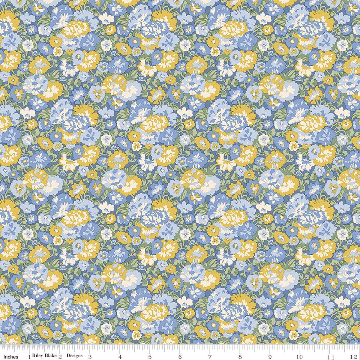 Palace Gardens - Quilting Cotton - Buckingham Blooms - A