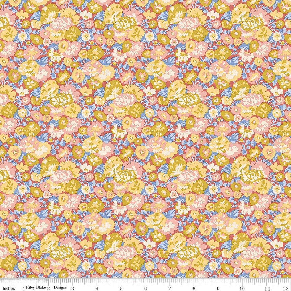 Palace Gardens - Quilting Cotton - Buckingham Blooms - B