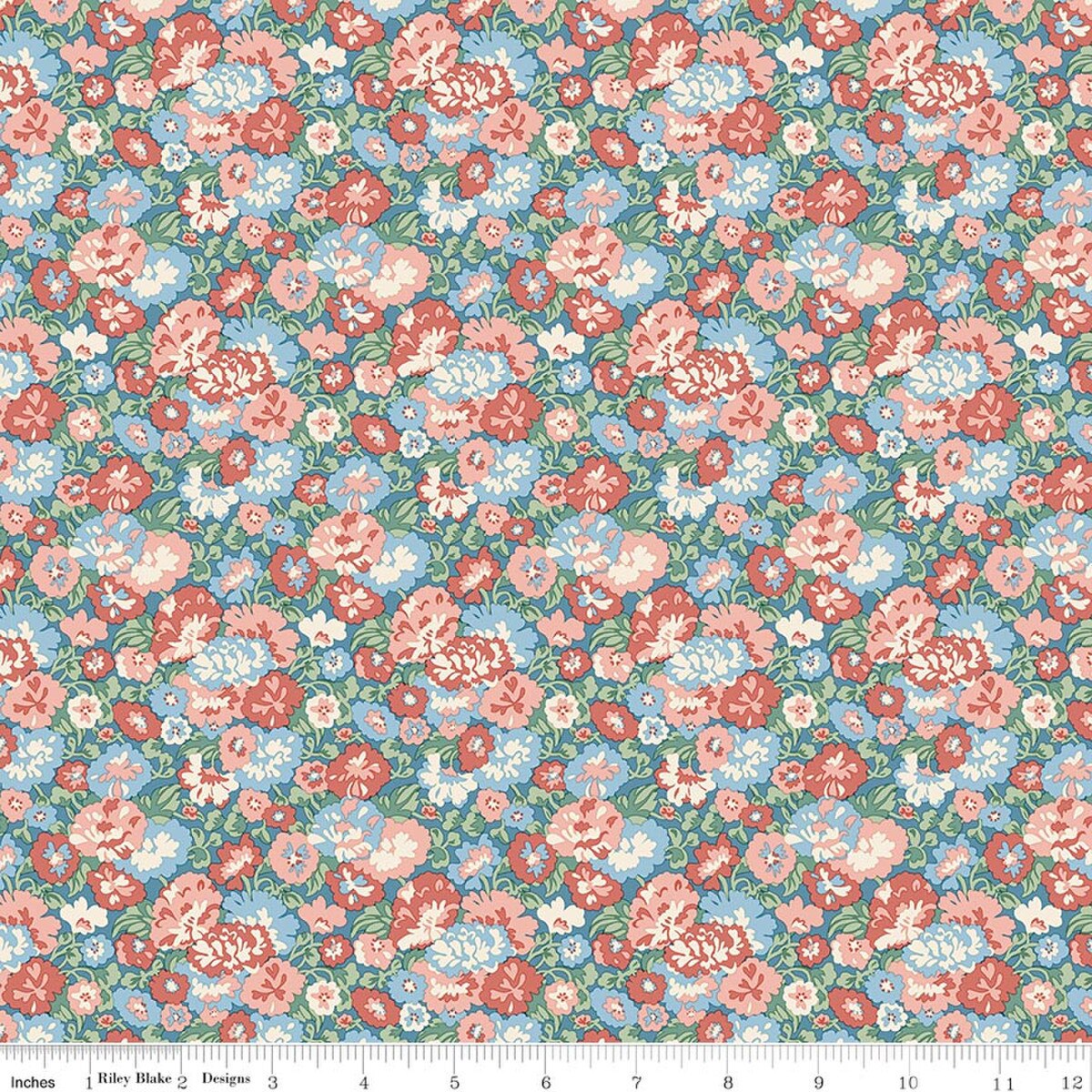 Palace Gardens - Quilting Cotton - Buckingham Blooms - C