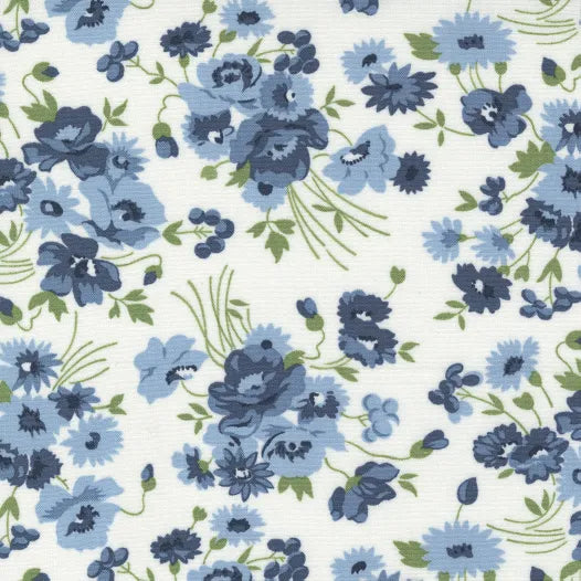 Nantucket Summer - Wideback Quilting Cotton Fabric - Floral - Multi - 108"