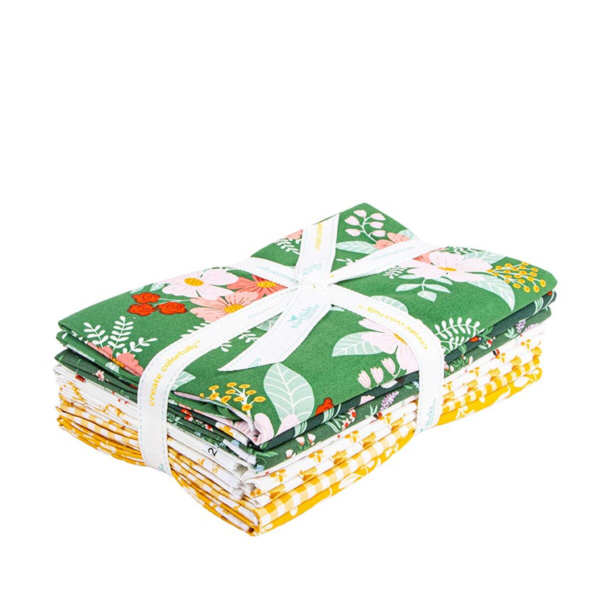 Meadow Moments - Quilting Cotton - 1-Yard Bundle - Green