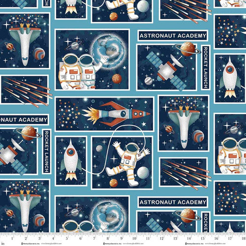 Milky Way - Quilting Cotton - Patchwork - Blue
