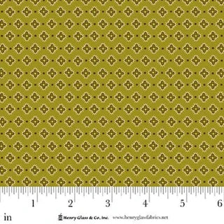 Love Struck - Quilting Cotton Fabric - Hibiscus - Green