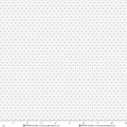 Best of Quilters Flour - Quilting Cotton - Geometric - White on White
