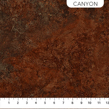 Stonehenge Gradations - Quilting Cotton Fabric - Sienna Marble - Canyon