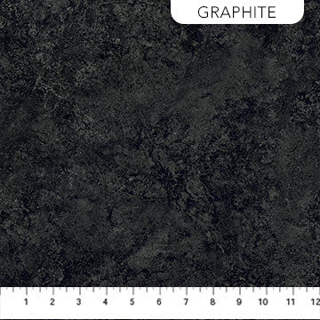 Stonehenge Gradations - Quilting Cotton Fabric - Sienna Marble - Graphite