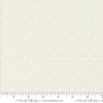 My Summer House - Quilting Cotton Fabric - Dots - Cream White