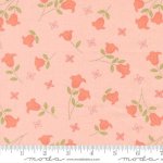 Sunbonnet - Quilting Cotton Fabric - Embroidered Blooms - Pink
