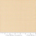 Sunbonnet - Quilting Cotton Fabric - Mini Gingham Checks and Plaids - Almond