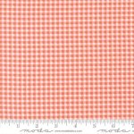 Sunbonnet - Quilting Cotton Fabric - Mini Gingham Checks and Plaids - Coral