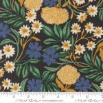 Brookside - Quilting Cotton Fabric - Forage Florals - Midnight