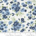 Nantucket Summer - Quilting Cotton Fabric - Floral - Cream Multi