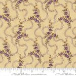 Collections Essence - Quilting Cotton Fabrics - Meandering Path Florals - Parchment