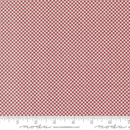 American Gatherings III - Quilting Cotton Fabric - Checks - Crimson