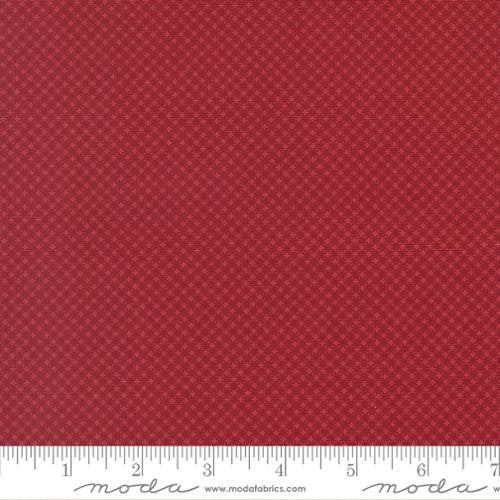 American Gatherings III - Quilting Cotton Fabric - Blender - Deep Crimson