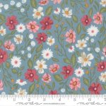 Wild Honey - Quilting Cotton Fabric - Wildflower Dance - Sky