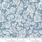 Wild Honey - Quilting Cotton Fabric - Monofloral - Sky