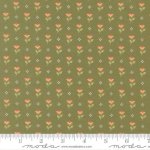 Wild Honey - Quilting Cotton Fabric - Bumbling Posies - Fern