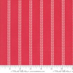 Summertime - Quilting Cotton Fabric - Beach Towel Stripes - Red