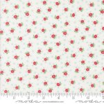 Summertime - Quilting Cotton Fabric - Fairground Small Floral - Cream