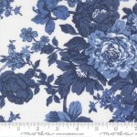 Blueprint - Quilting Cotton Fabric - Heirloom Florals - Navy