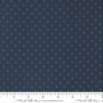 Nantucket Summer - Quilting Cotton Fabric - Mini Circle Dot - Navy