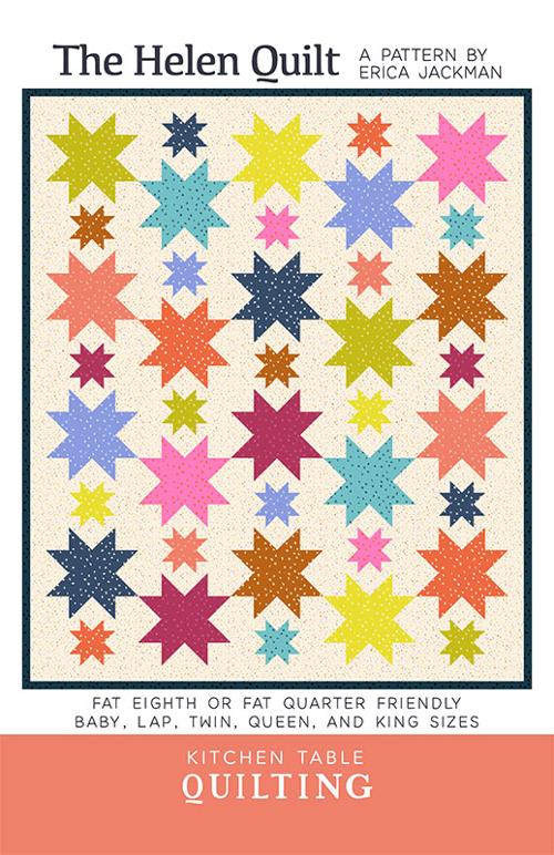 Quilt Pattern - The Helen Quilt - Fat Quarter Pattern