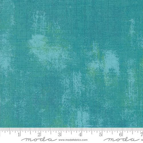 Grunge Basics - Cotton Quilting Fabric - Textured Solid - Mint Tea