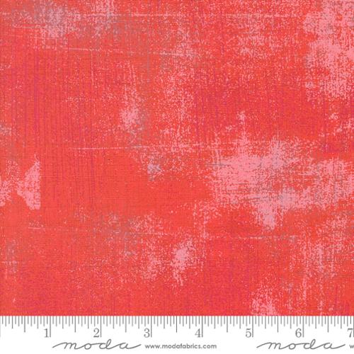 Grunge Basics - Cotton Quilting Fabric - Textured Solid - Bloody Mary
