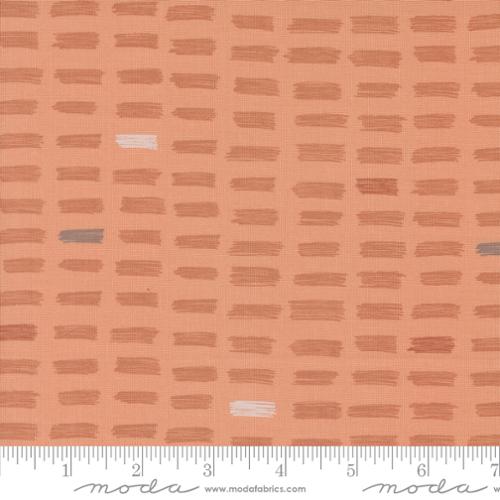 Chirp - Quilting Cotton Fabric - Birds Eye View Afternoon - Rust