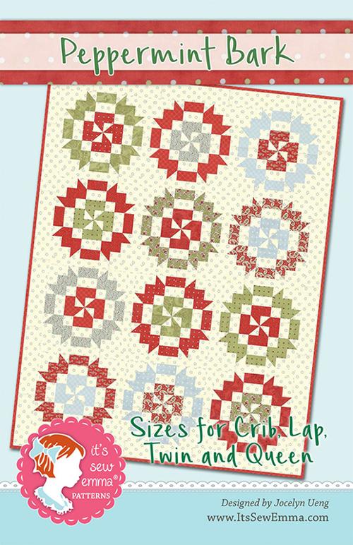Quilt Pattern - Peppermint Bark - Patchwork Pattern