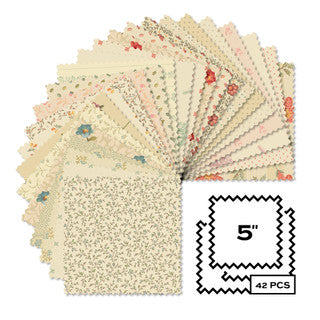 Laundry Line - Precut Fabric - 5 Inch Square