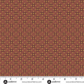 Farmers Daughter – Quilting Cotton Fabric – Silo – Scarlet