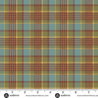 Farmers Daughter – Quilting Cotton Fabric – Rustic – Scarlet