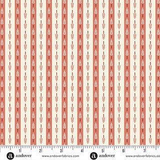 Heartland – Quilting Cotton – Harvest Stripe – Clay