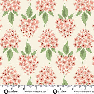 Heartland – Quilting Cotton – Hydrangea – Azalea