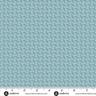 Sewing Bird – Quilting Cotton – Ribbon Weave – Denim