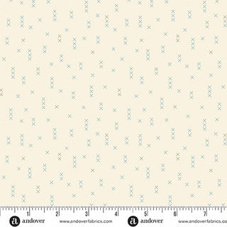 Sewing Bird – Quilting Cotton – Cross Stitch – Buttercream