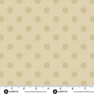 Laundry Line - Wide Back Quilting Fabric - Laundry Line -Polka Dot - Cream - 108" (Copy)