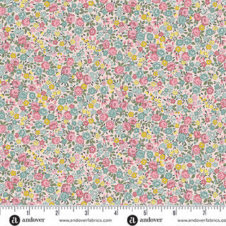 Petite Fleur - Quilting Cotton - Rose - Pink