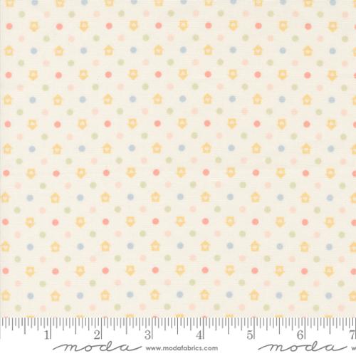 Cottage Charm - Quilting Cotton Fabric - Porcelain - Multi