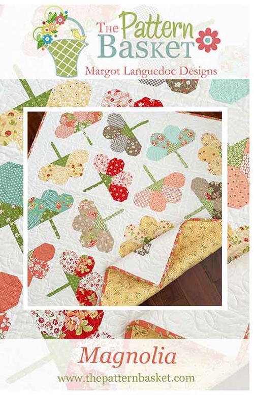Quilt Pattern - Magnolia - Patchwork Quilt Pattern