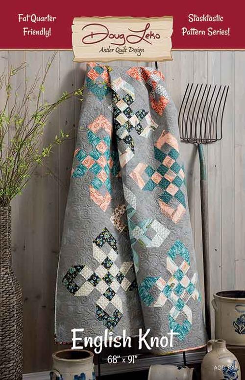 Quilt Pattern - English Knot - Fat Quarter Pattern