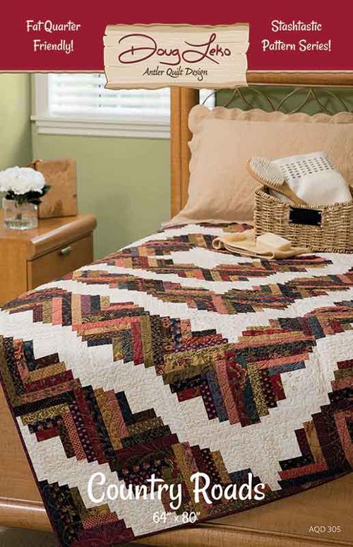 Quilt Pattern - Country Roads - Fat Quarter Quilt Pattern