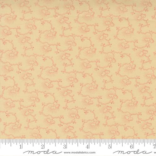 Wild Orchid - Quilting Cotton Fabric - Petal - Vanilla Bean