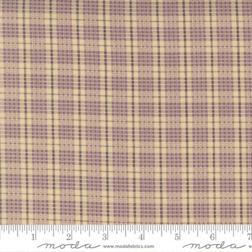 Wild Orchid - Quilting Cotton Fabric - Moth Plaid - Purple