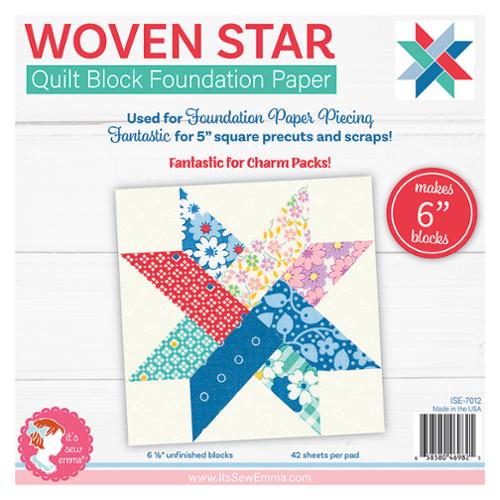 Foundation Paper - 6" Woven Star