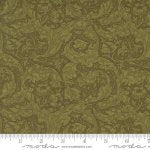 Morris Manor - Quilting Cotton Fabric - Bachelors Button - Sage