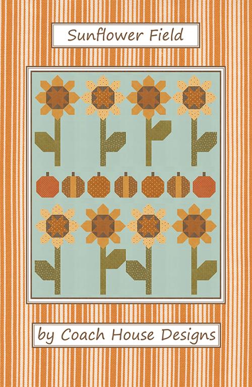 Quilt Pattern - Sunflower Field - Patchwork Quilt