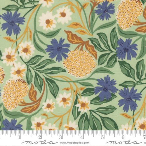 Brookside - Quilting Cotton Fabric - Forage Florals - Breeze